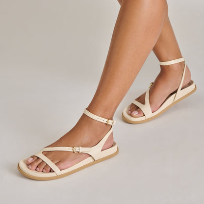 Dolce Vita DARLIS SANDALS BONE LEATHER