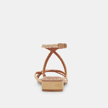 Dolce Vita BRINN SANDALS LT NATURAL RAFFIA
