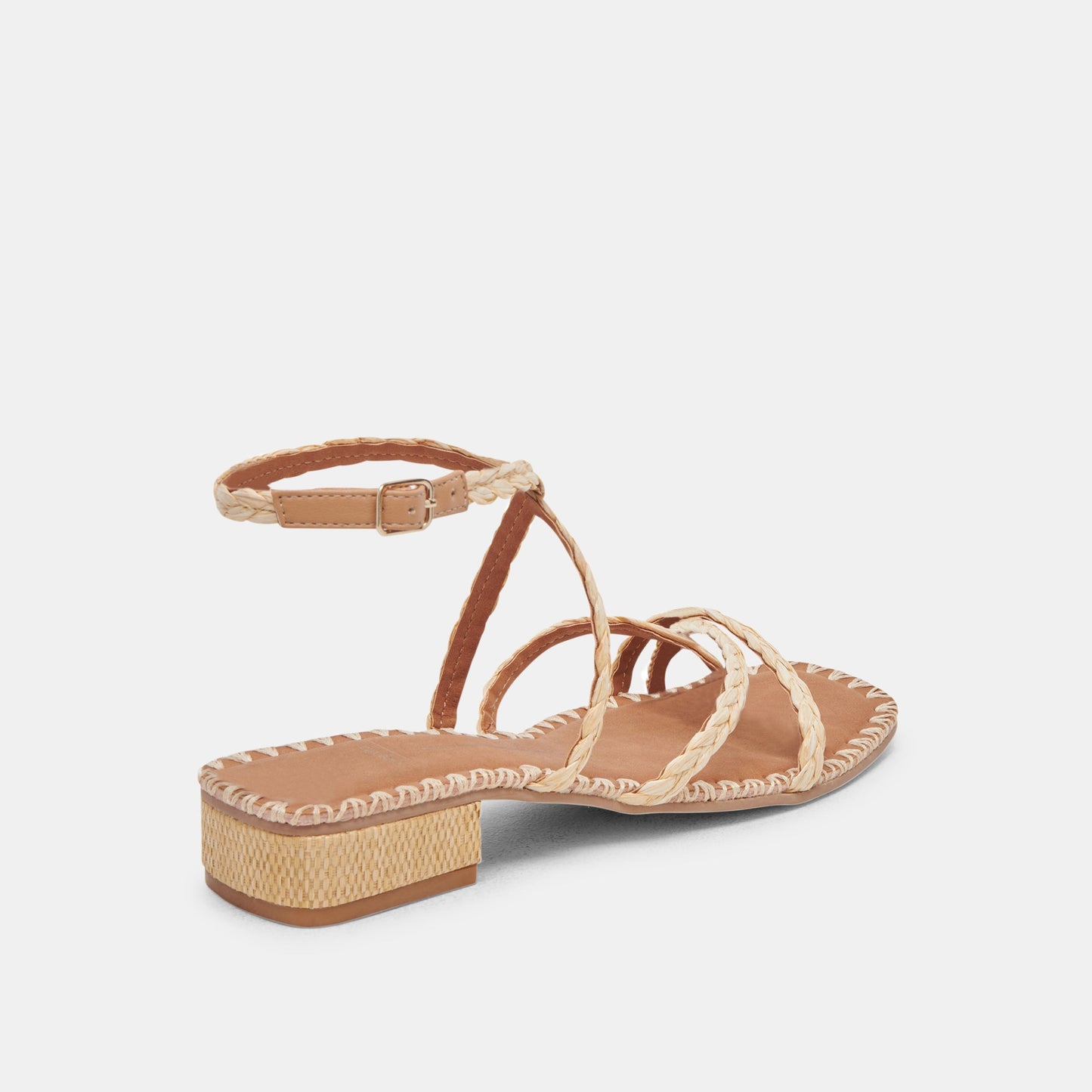 Dolce Vita BRINN SANDALS LT NATURAL RAFFIA