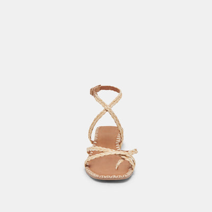 Dolce Vita BRINN SANDALS LT NATURAL RAFFIA