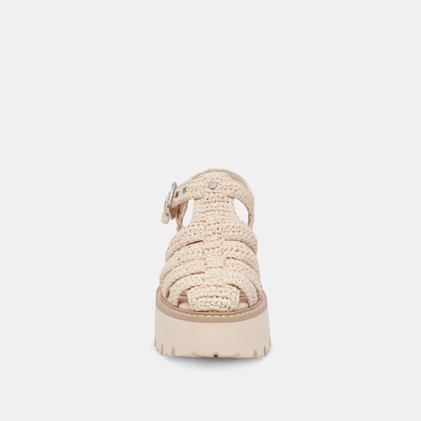 Dolce Vita LASLY SANDALS OATMEAL KNIT