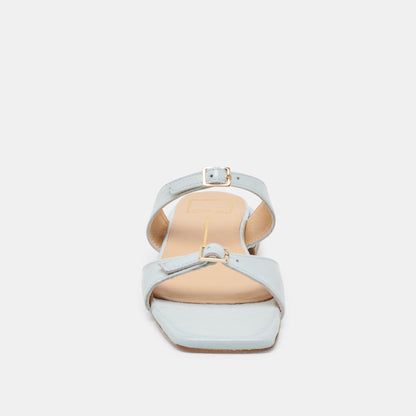 Dolce Vita LAVERN SANDALS ICE BLUE CRINKLE PATENT