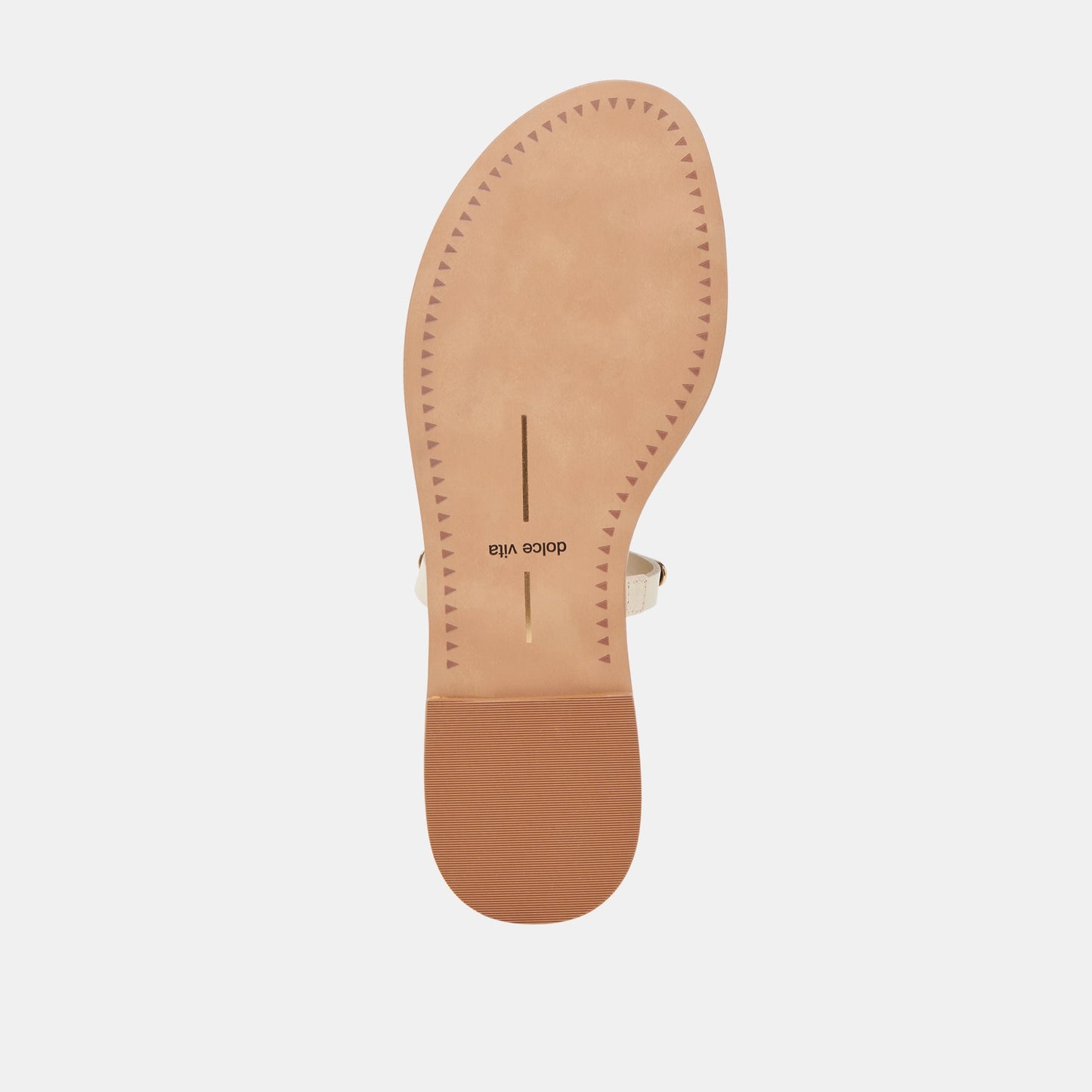 Dolce Vita WINK WIDE SANDALS BONE LEATHER