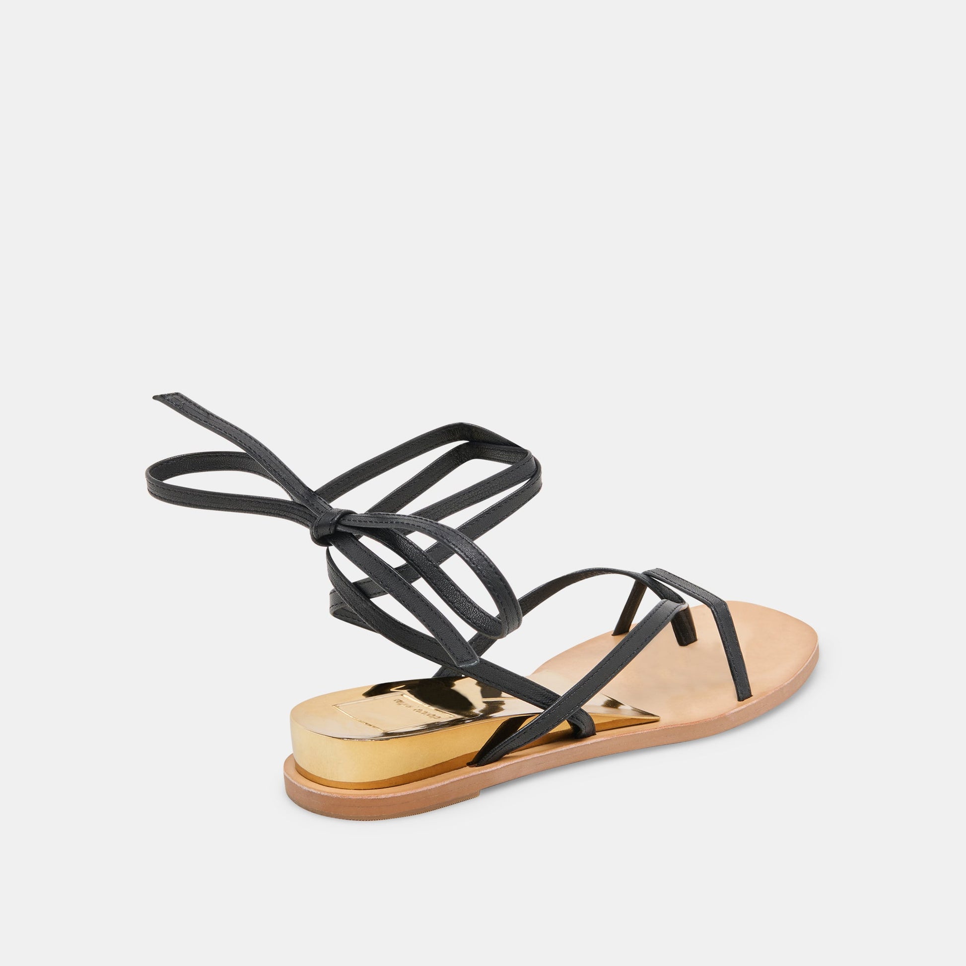 Dolce Vita RUDIE SANDALS BLACK LEATHER