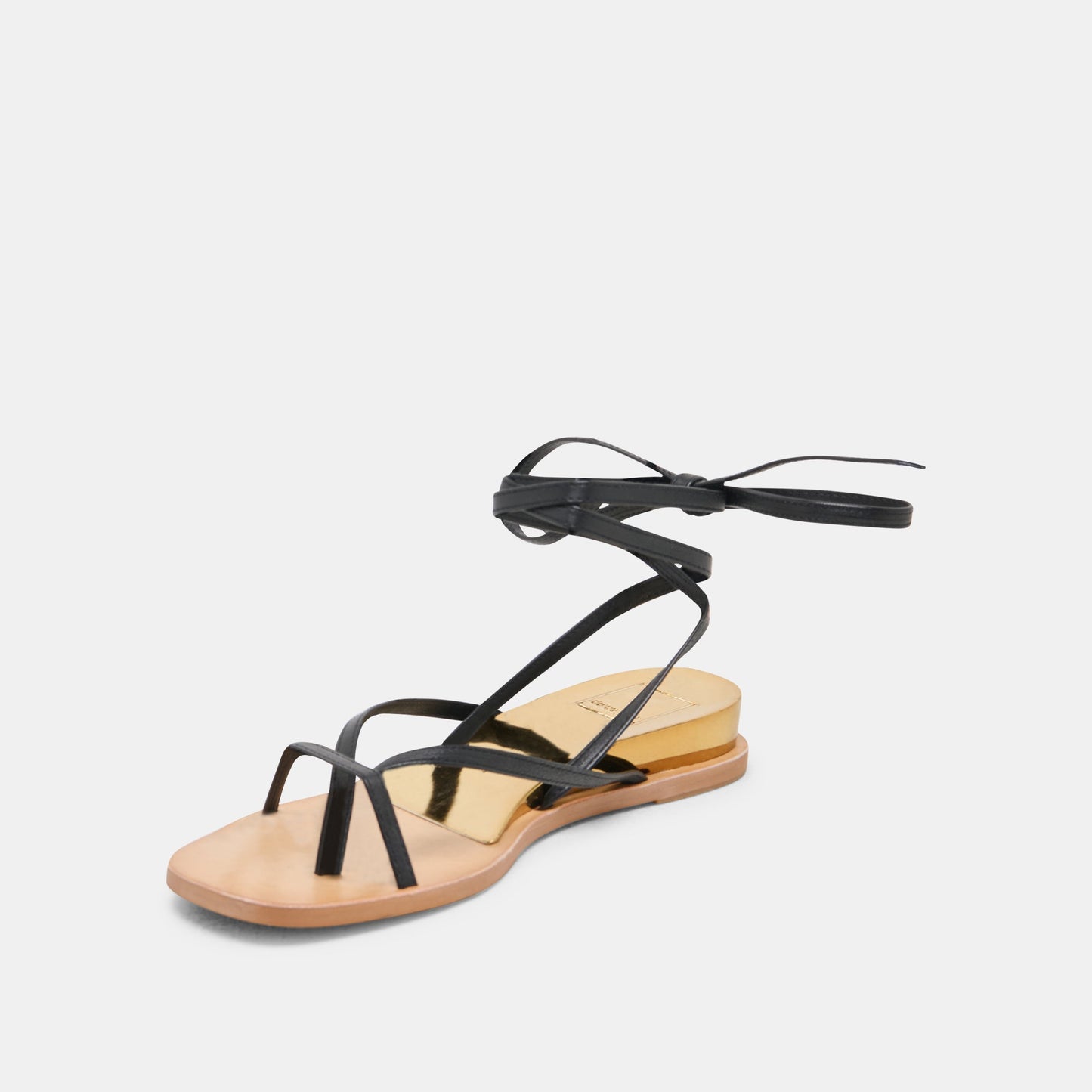 Dolce Vita RUDIE SANDALS BLACK LEATHER