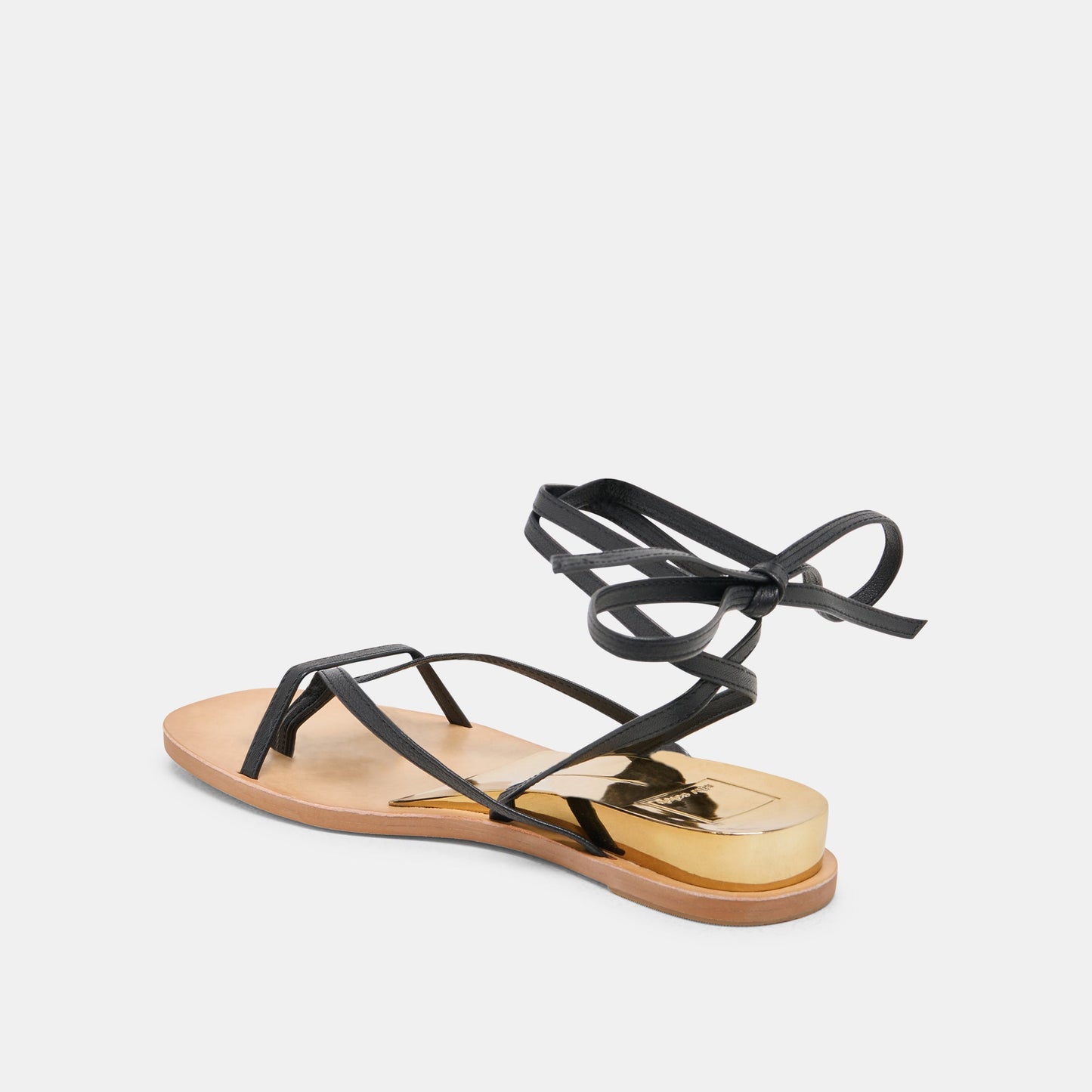 Dolce Vita RUDIE SANDALS BLACK LEATHER