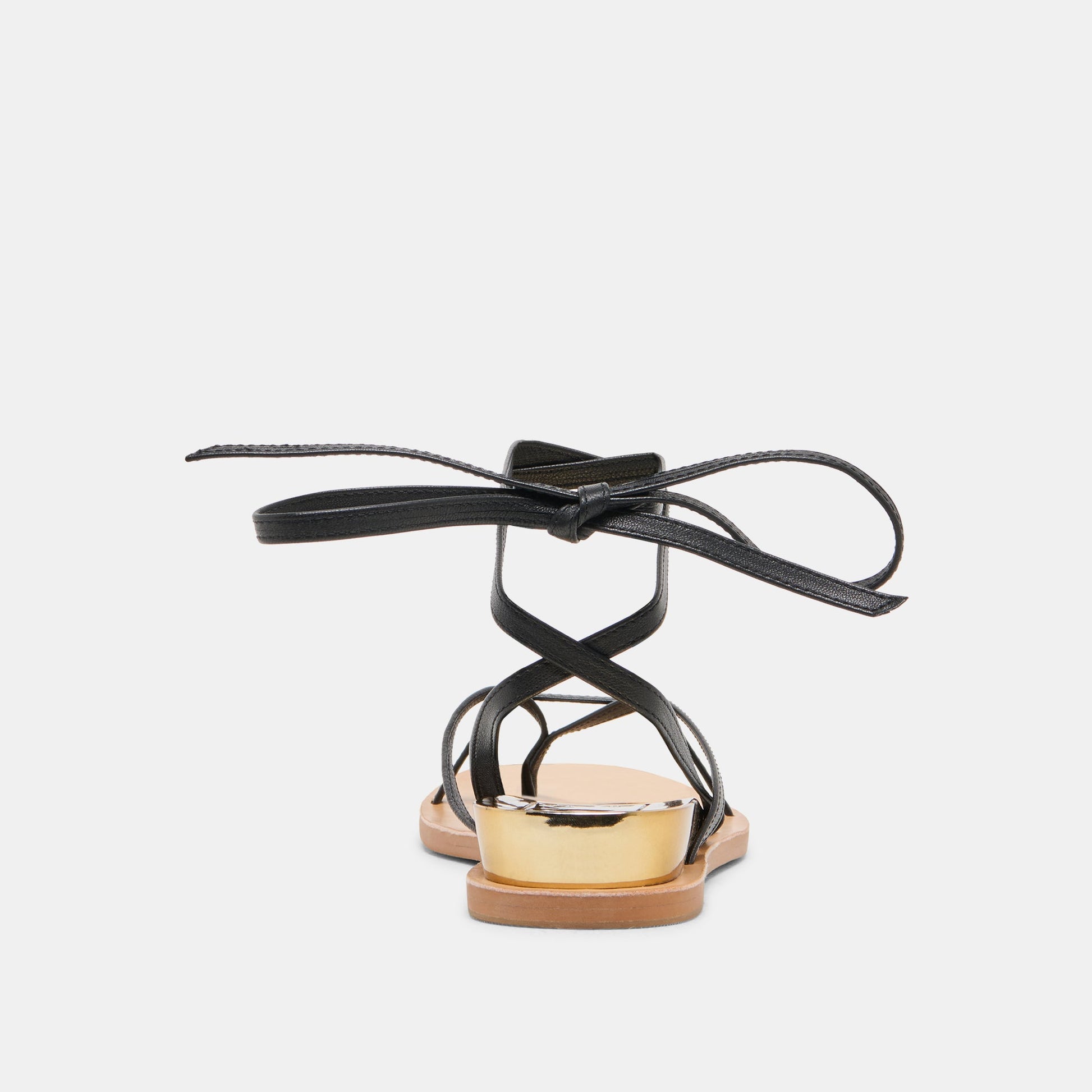 Dolce Vita RUDIE SANDALS BLACK LEATHER