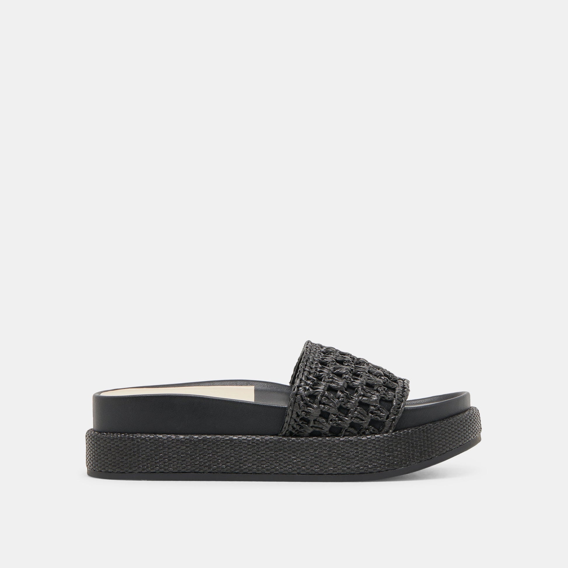 Dolce Vita SIDONA SANDALS ONYX RAFFIA