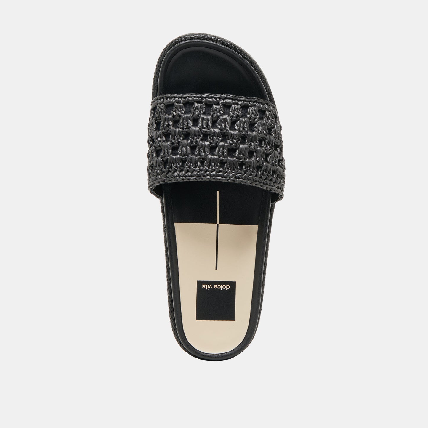 Dolce Vita SIDONA SANDALS ONYX RAFFIA