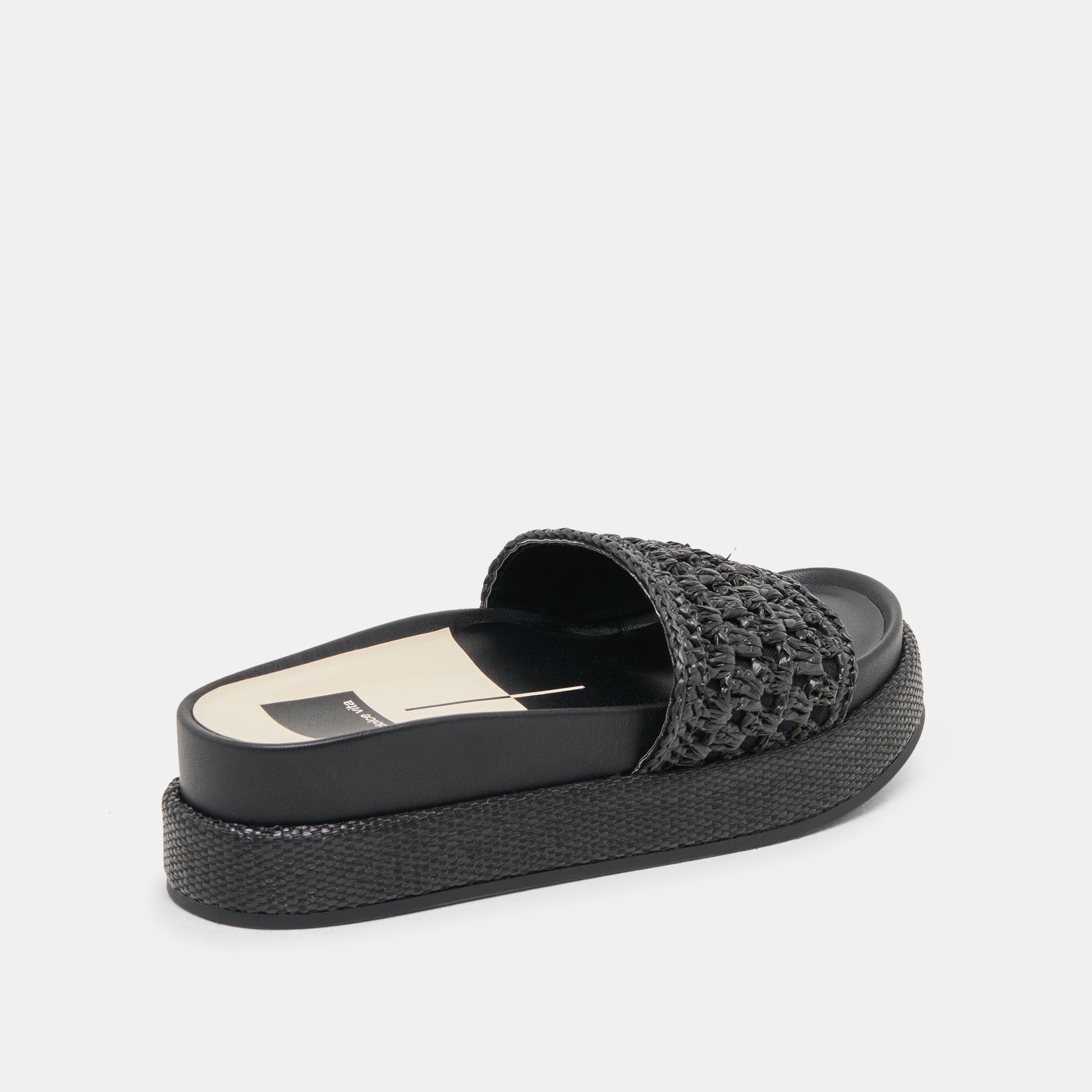 Dolce Vita SIDONA SANDALS ONYX RAFFIA