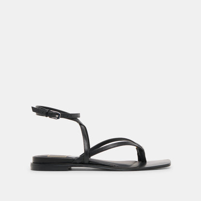Dolce Vita Tyrice Black Leather Sandals