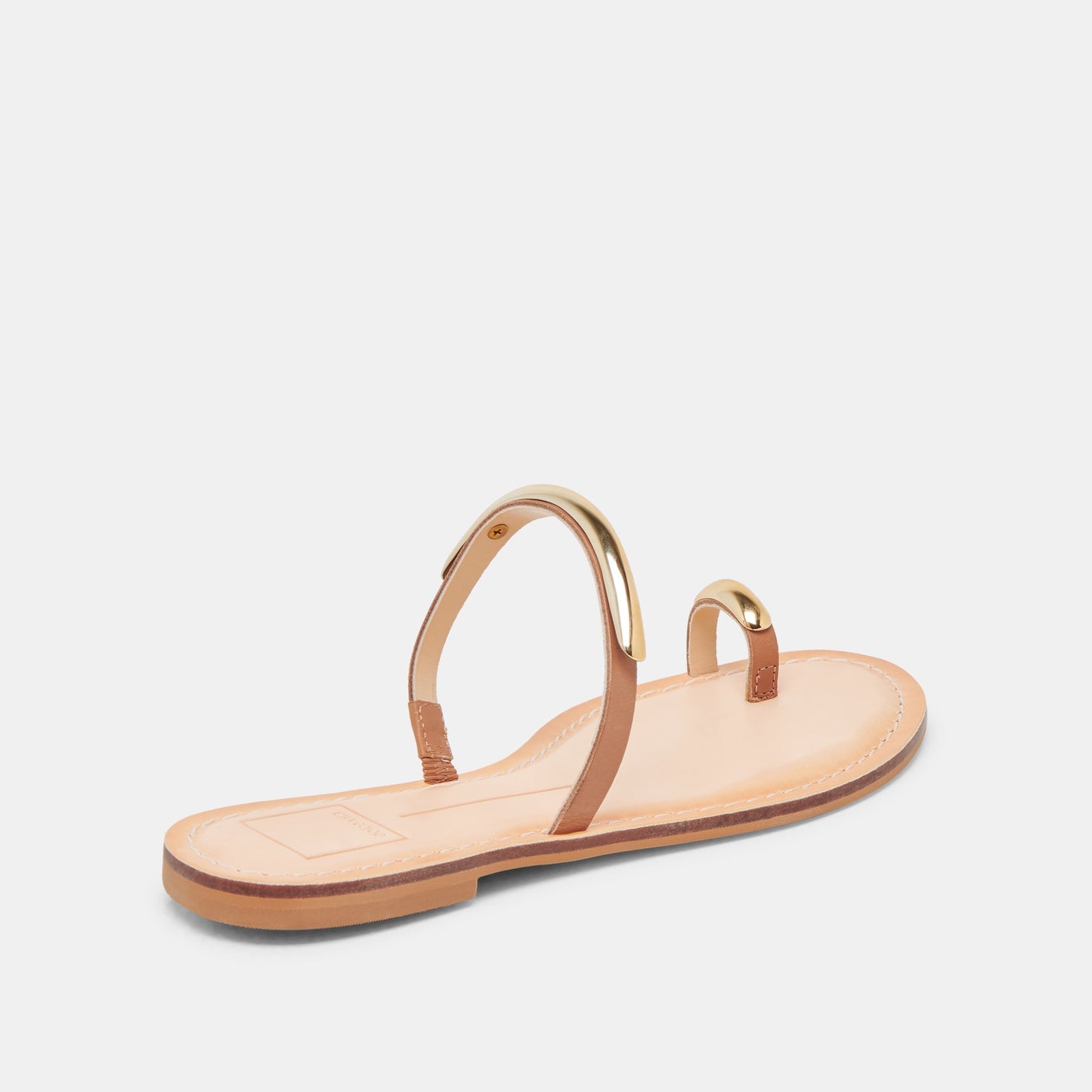 Dolce Vita WINK WIDE SANDALS SADDLE LEATHER