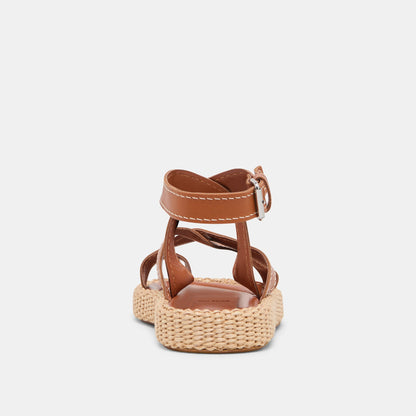 Dolce Vita ROXIE SANDALS BROWN LEATHER