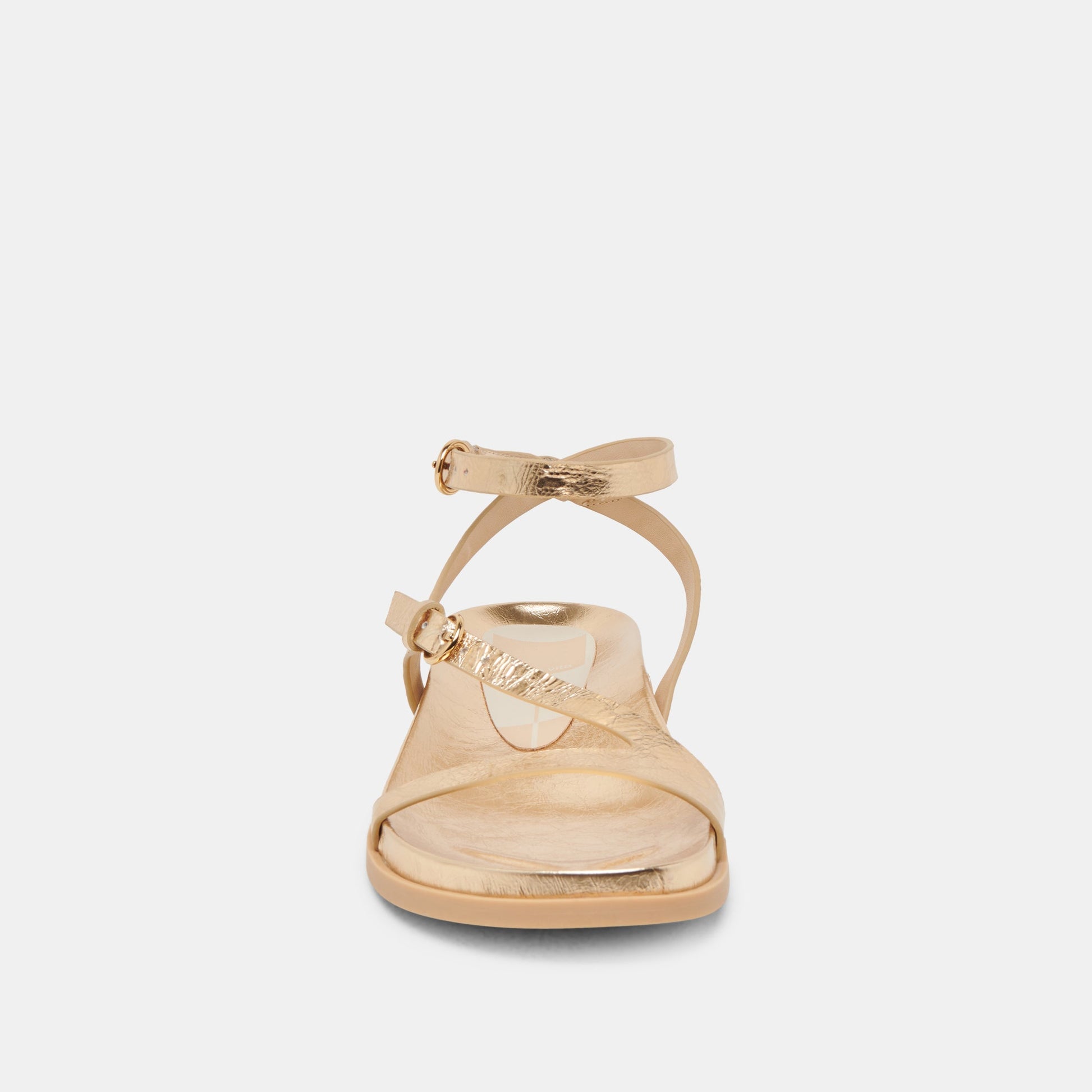 Dolce Vita DARLIS SANDALS GOLD DISTRESSED LEATHER