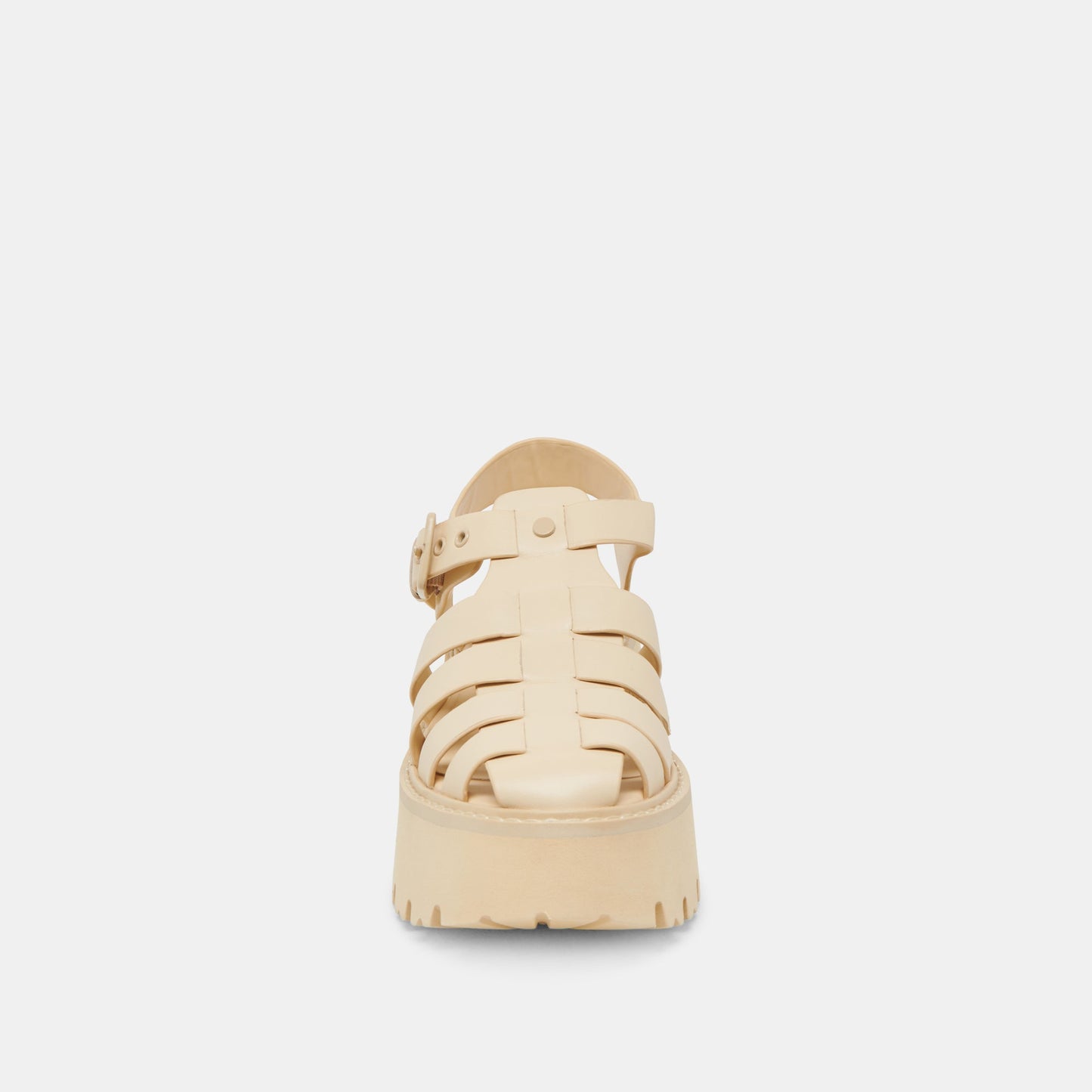 Dolce Vita LASLY TONAL SANDALS LIGHT YELLOW LEATHER