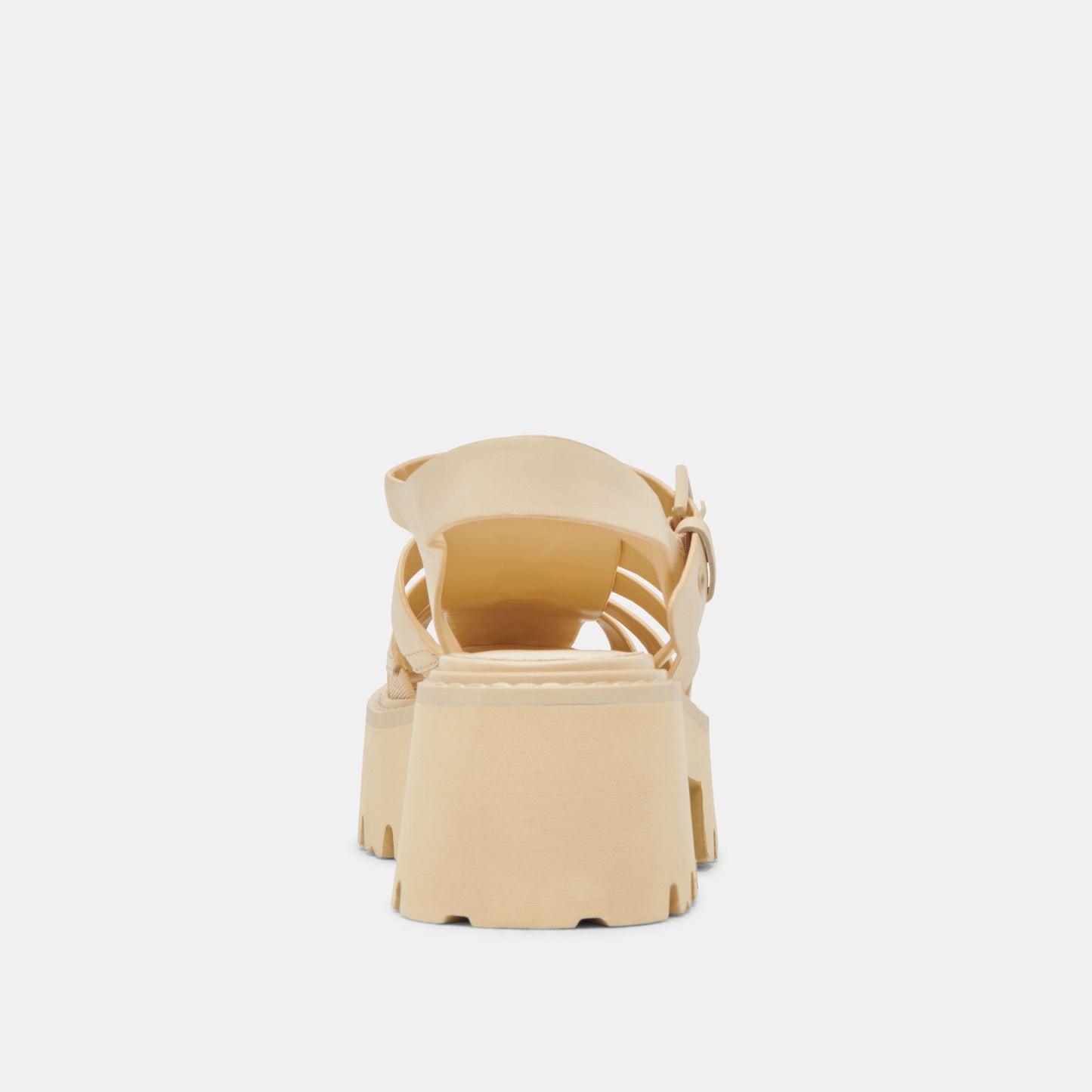 Dolce Vita LASLY TONAL SANDALS LIGHT YELLOW LEATHER