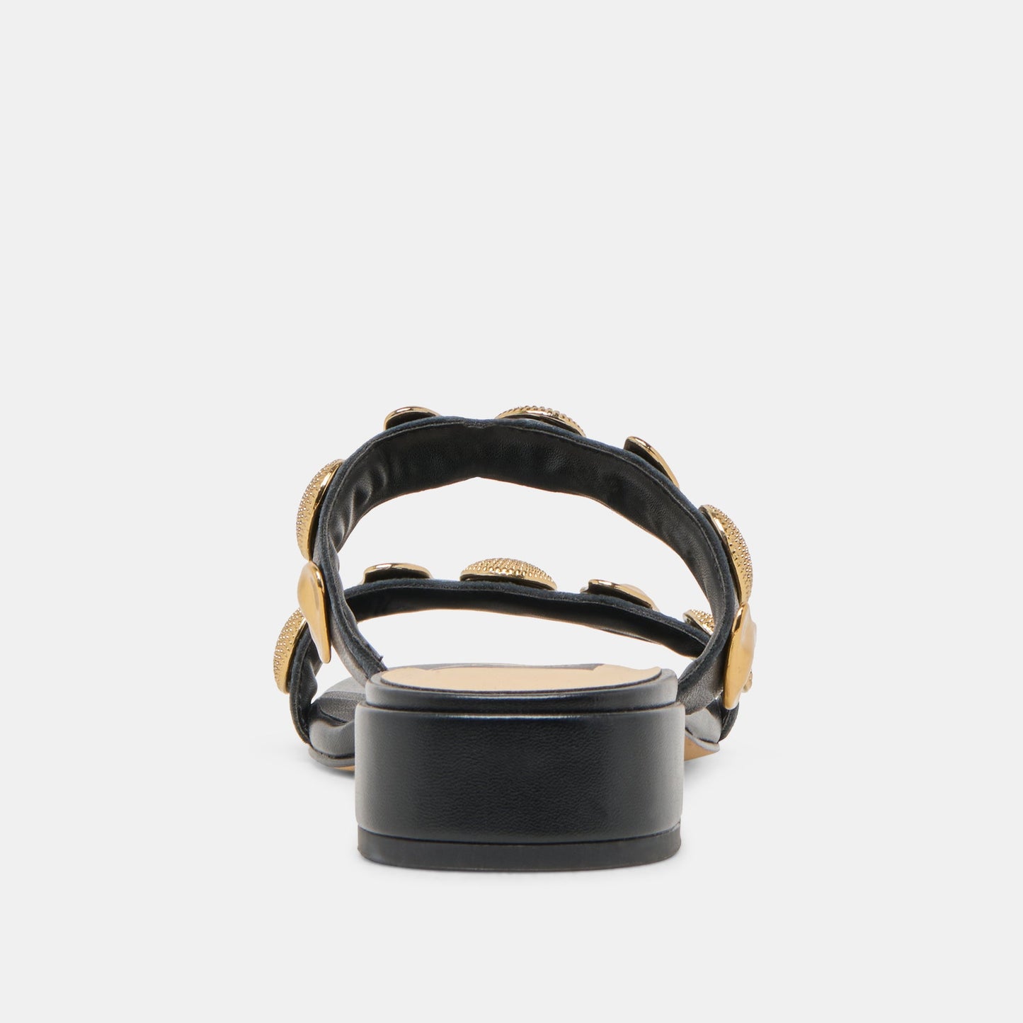 Dolce Vita Farrow Black Leather Sandals