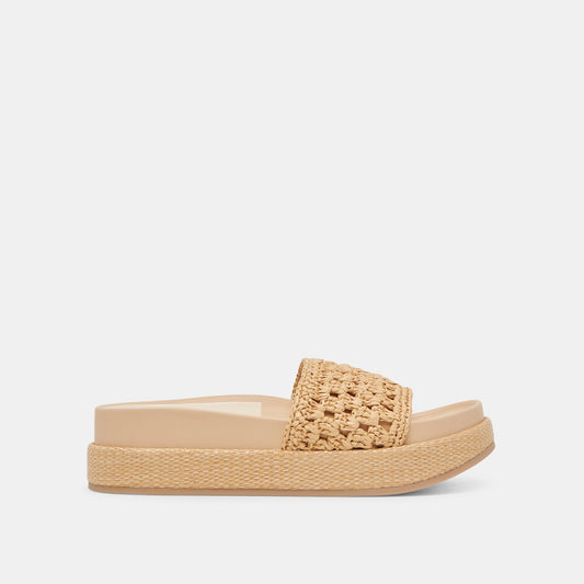 Dolce Vita SIDONA SANDALS LT NATURAL RAFFIA
