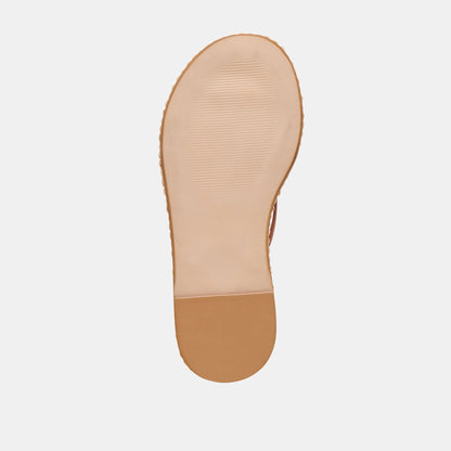 Dolce Vita COVE SANDALS BROWN LEATHER