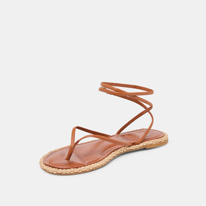 Dolce Vita COVE SANDALS BROWN LEATHER