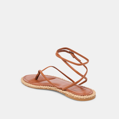 Dolce Vita COVE SANDALS BROWN LEATHER