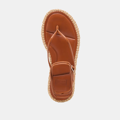 Dolce Vita COVE SANDALS BROWN LEATHER