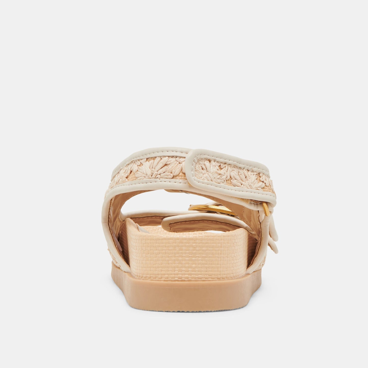Dolce Vita STARLA SANDALS CREME FLORAL RAFFIA