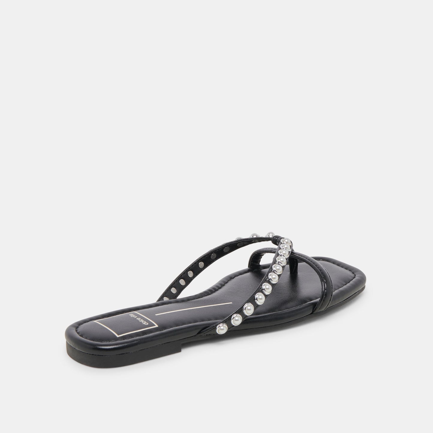 Dolce Vita LUCCA PEARL SANDALS BLACK PEARLS