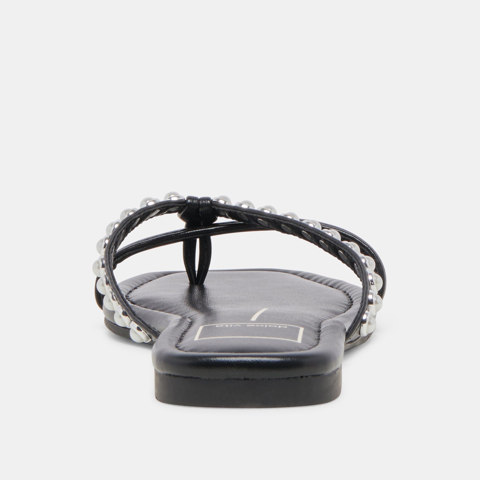 Dolce Vita LUCCA PEARL SANDALS BLACK PEARLS