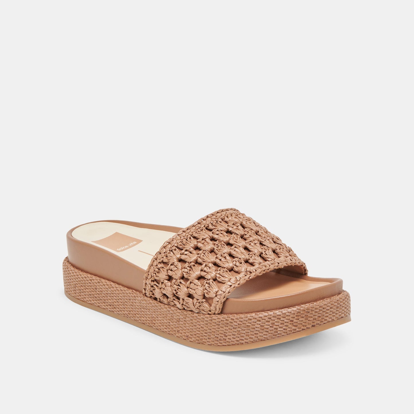 Dolce Vita SIDONA SANDALS BROWN RAFFIA