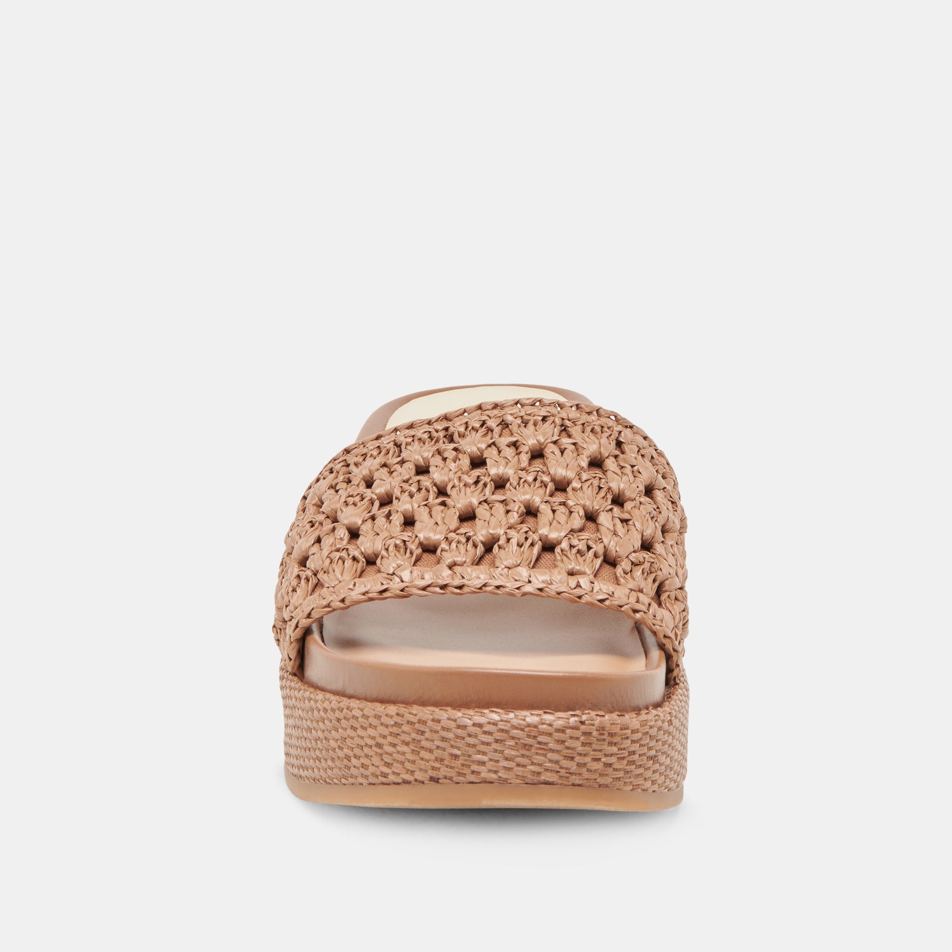 Dolce Vita SIDONA SANDALS BROWN RAFFIA