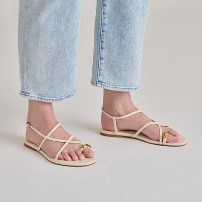 Dolce Vita KESHA SANDALS BONE LEATHER
