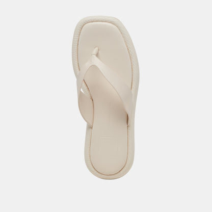 Dolce Vita ADIN SANDALS IVORY LEATHER