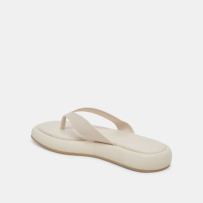 Dolce Vita ADIN SANDALS IVORY LEATHER