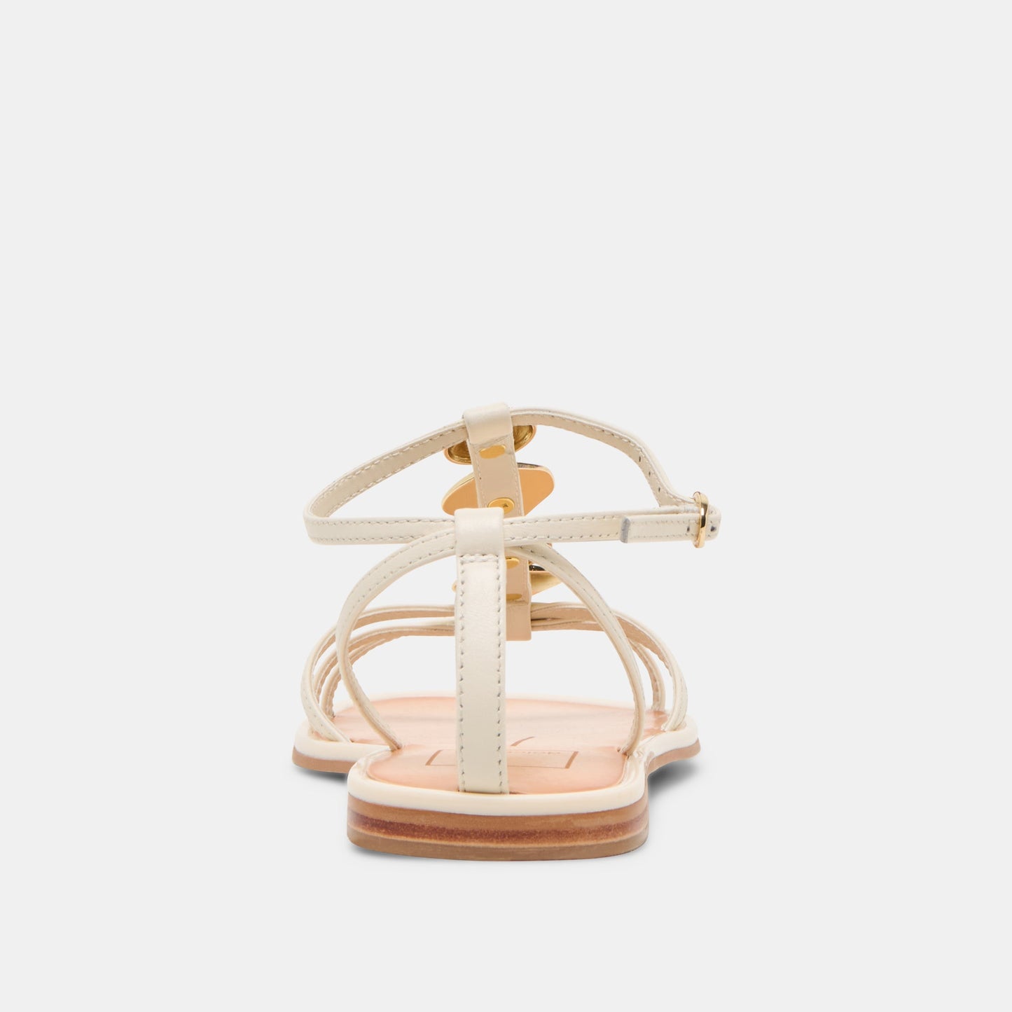 Dolce Vita Faun Off White Leather Sandals