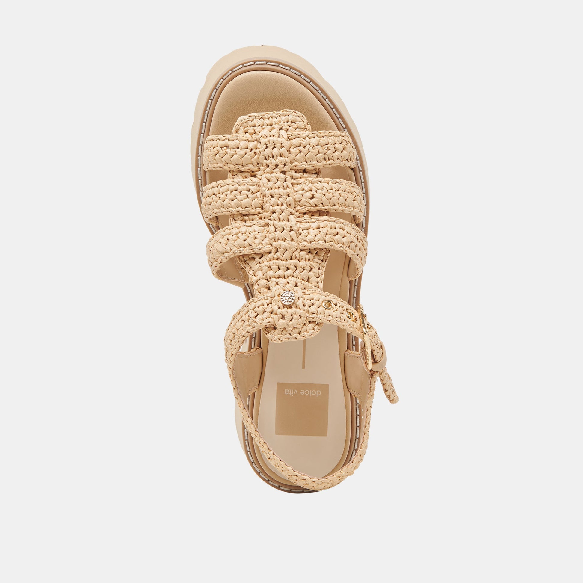 Dolce Vita LATICE SANDALS LT NATURAL KNIT