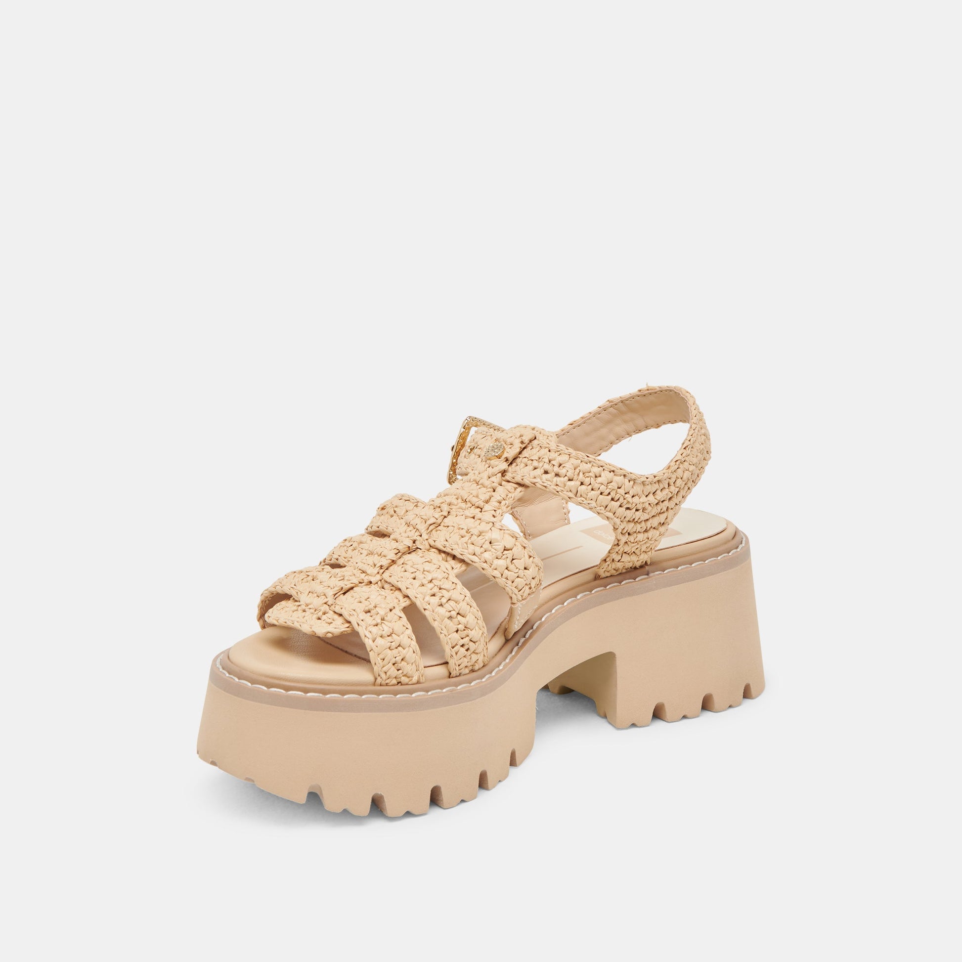 Dolce Vita LATICE SANDALS LT NATURAL KNIT