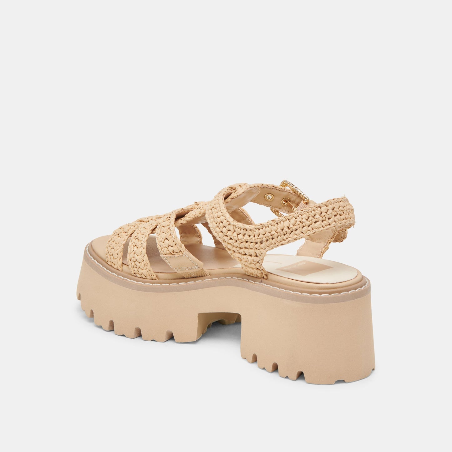Dolce Vita LATICE SANDALS LT NATURAL KNIT