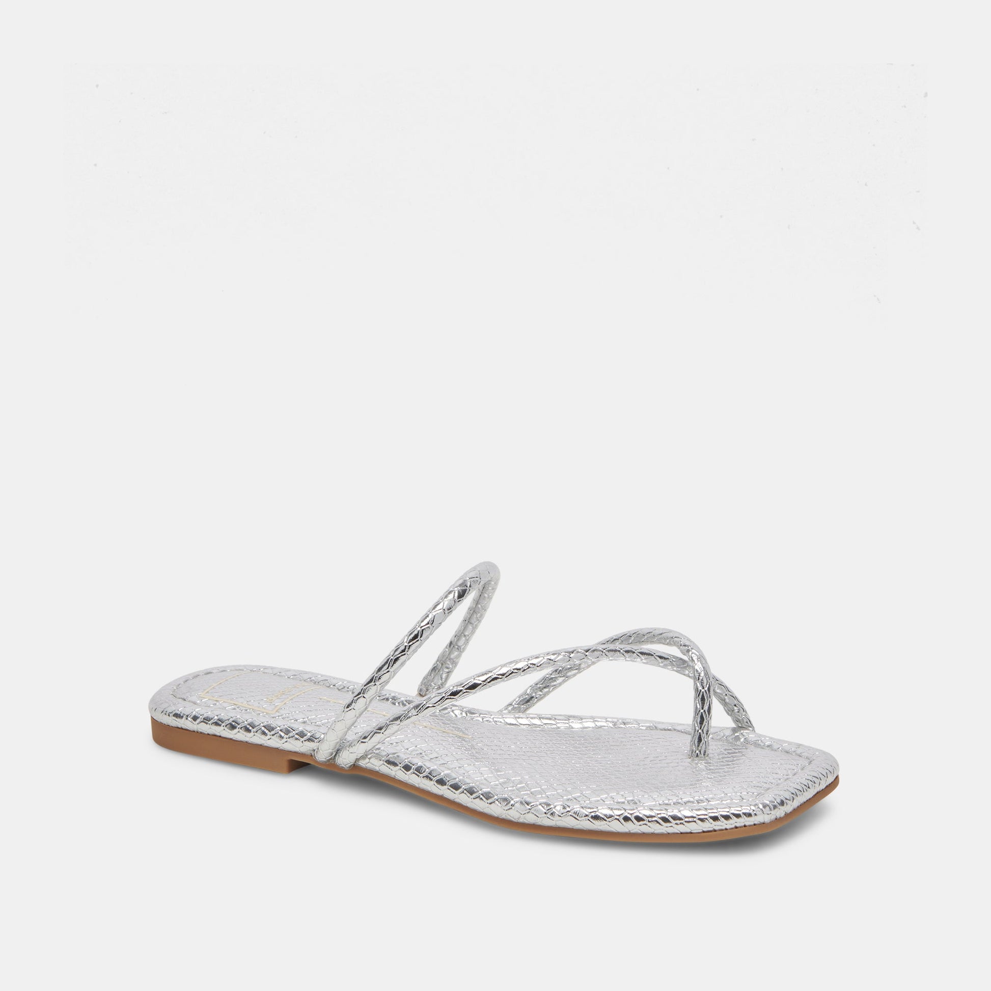 Dolce Vita LEANNA SANDALS SILVER EMBOSSED STELLA