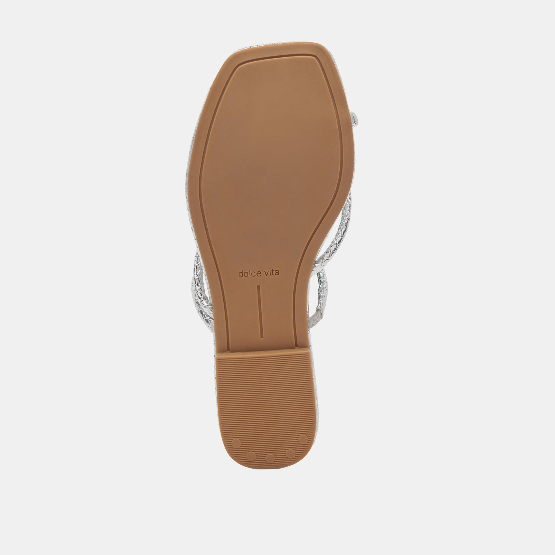 Dolce Vita LEANNA SANDALS SILVER EMBOSSED STELLA