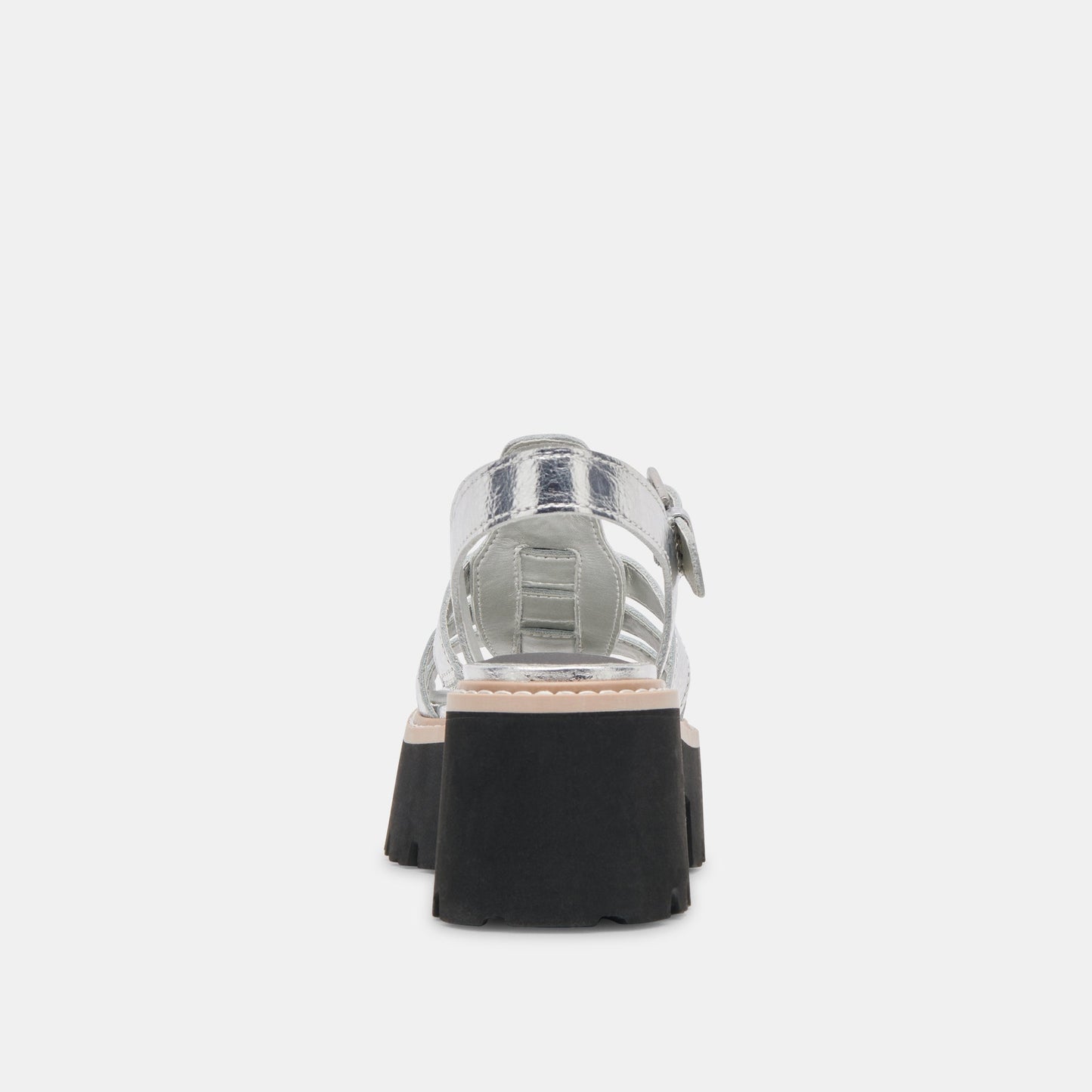 Dolce Vita LATICE SANDALS SILVER DISTRESSED LEATHER