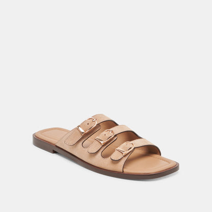 Dolce Vita Fin Tan Suede Sandals