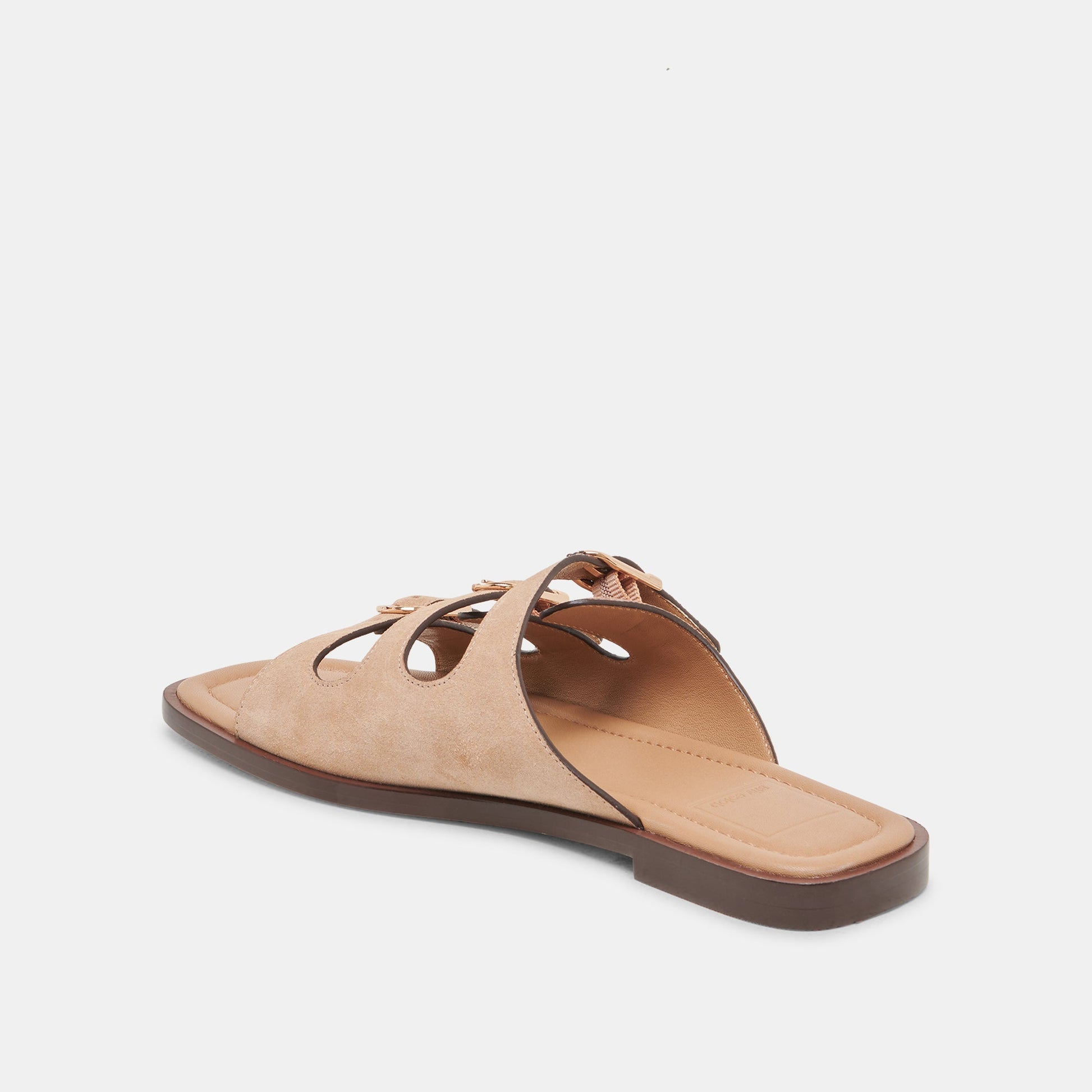 Dolce Vita Fin Tan Suede Sandals