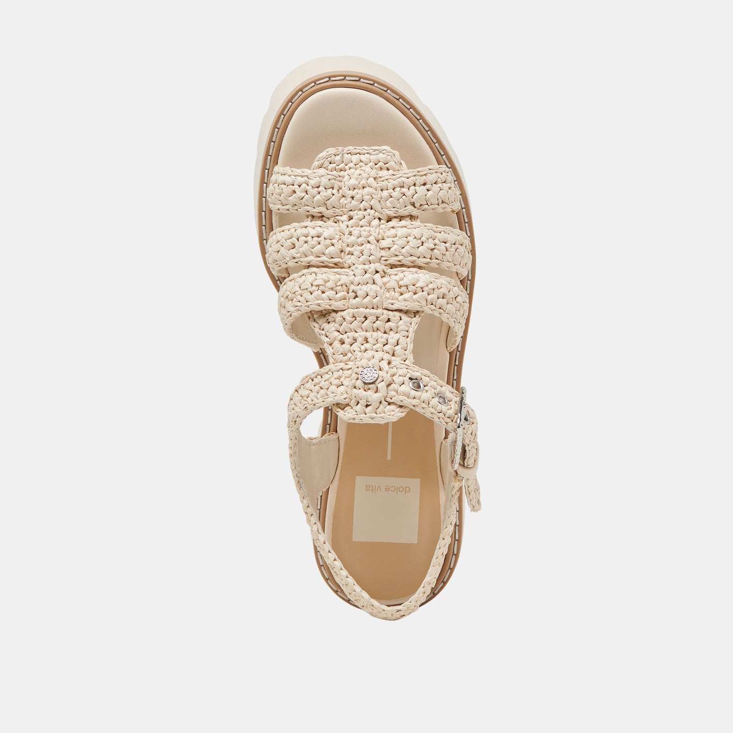 Dolce Vita LATICE SANDALS OATMEAL KNIT