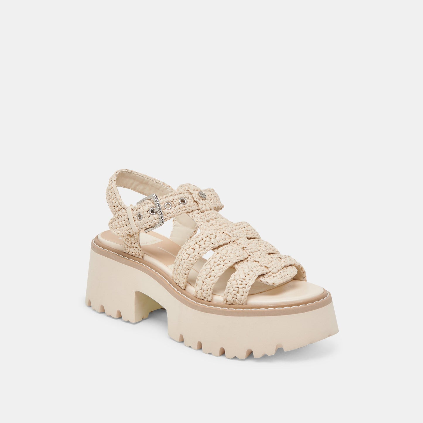Dolce Vita LATICE SANDALS OATMEAL KNIT