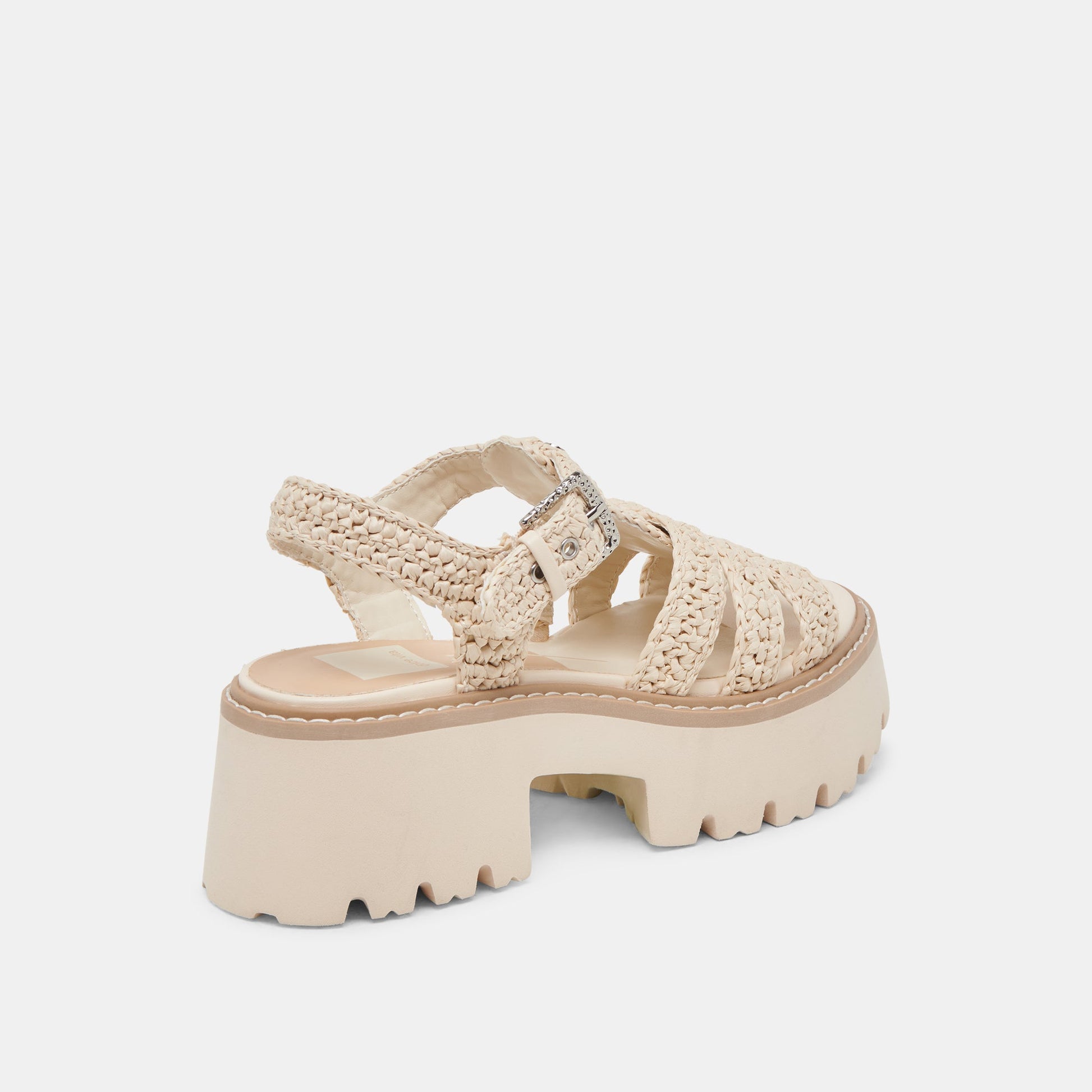 Dolce Vita LATICE SANDALS OATMEAL KNIT
