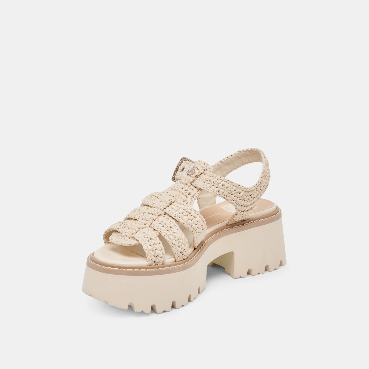 Dolce Vita LATICE SANDALS OATMEAL KNIT