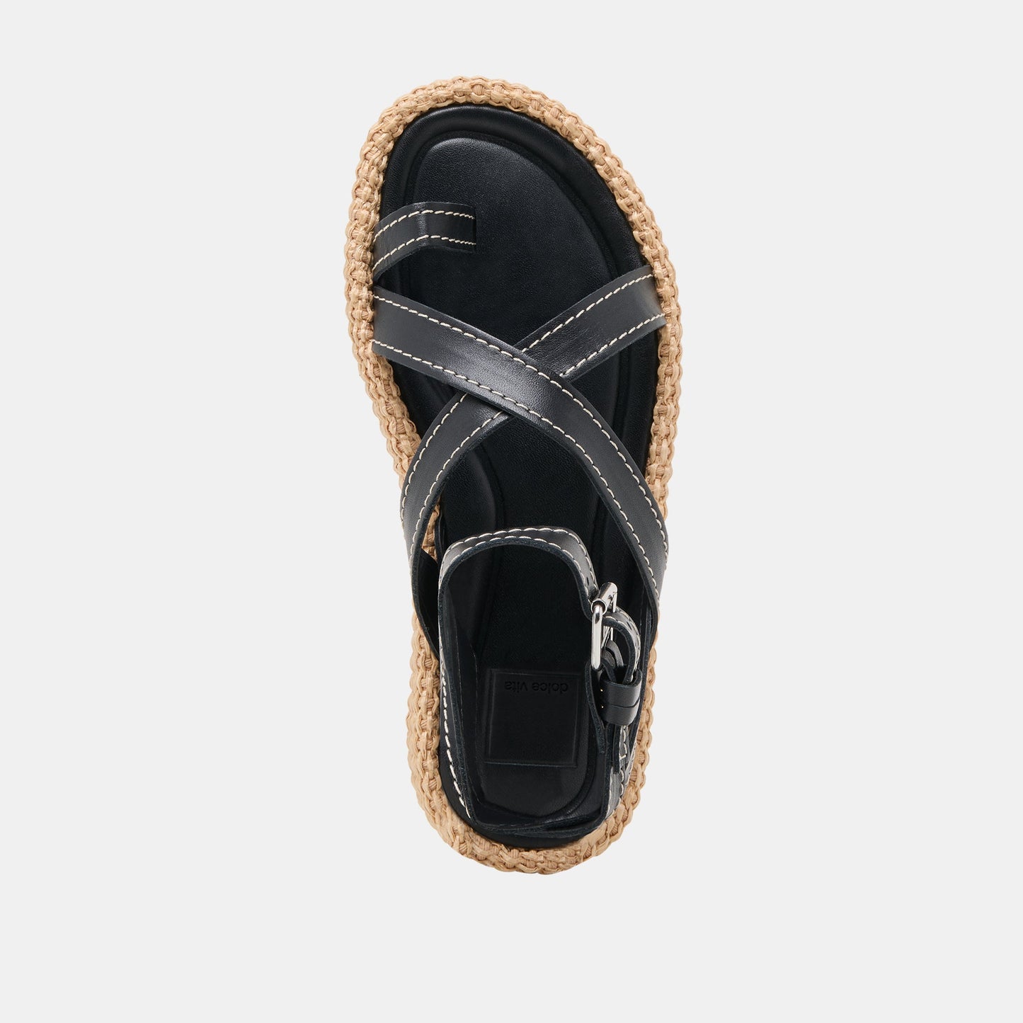 Dolce Vita ROXIE SANDALS BLACK LEATHER
