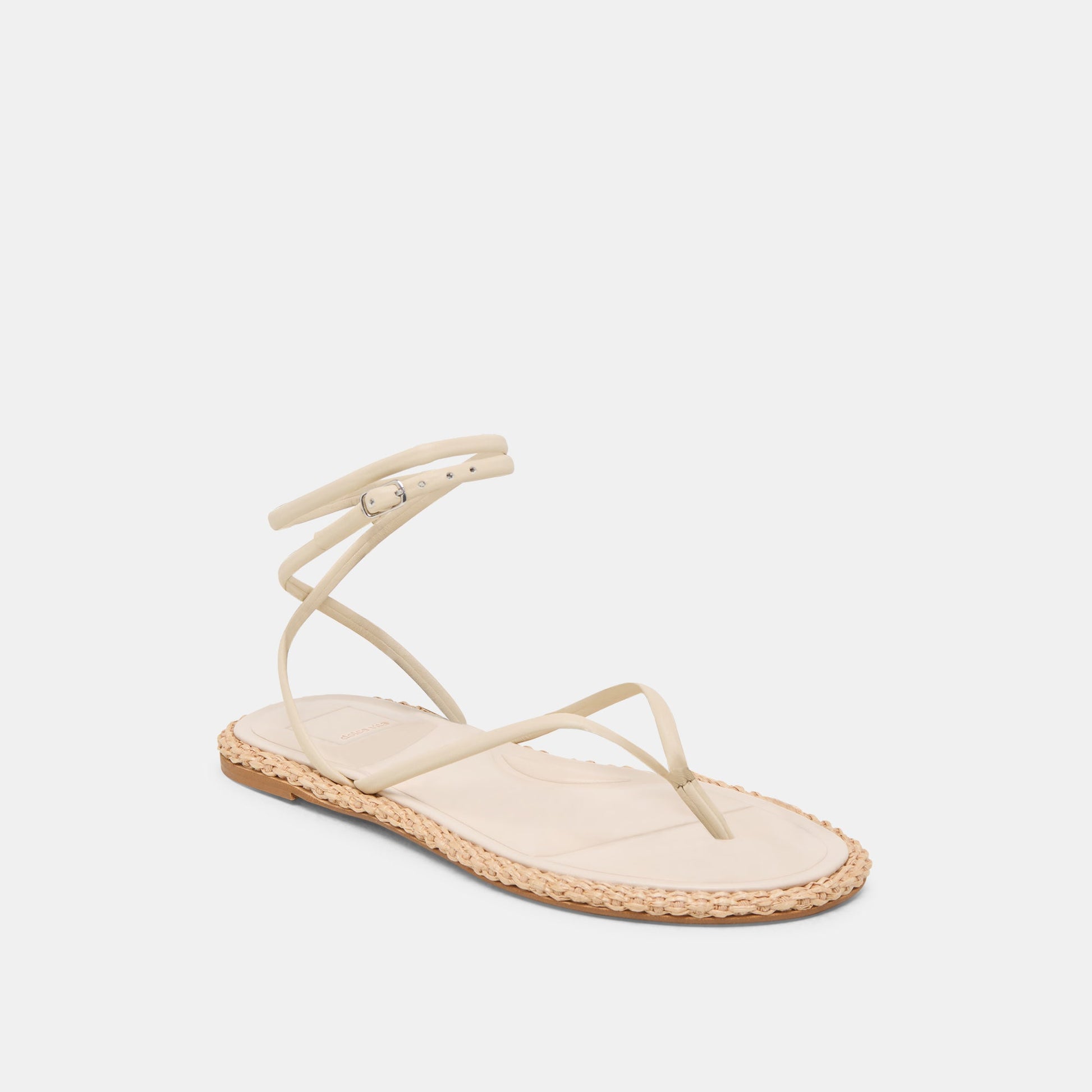Dolce Vita COVE SANDALS OFF WHITE LEATHER