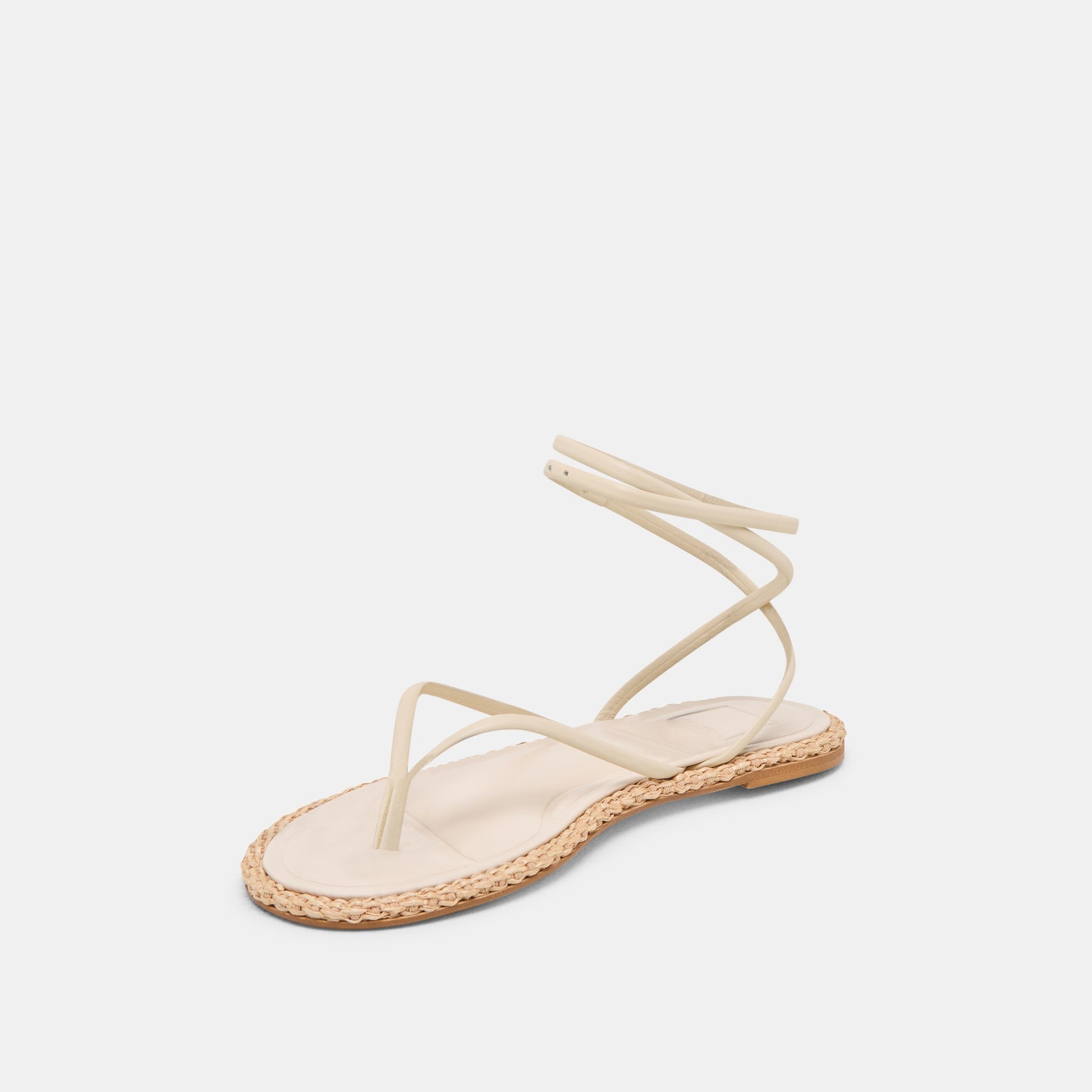 Dolce Vita COVE SANDALS OFF WHITE LEATHER